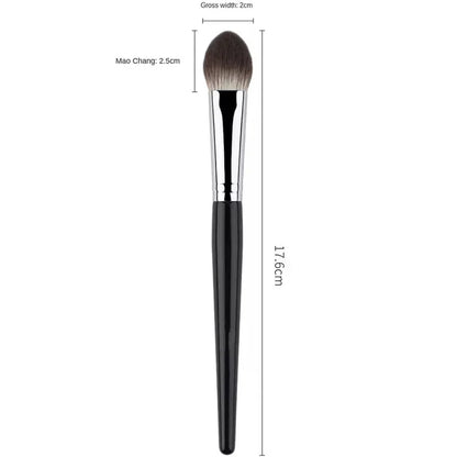1/2PCS Peach Heart Blusher Brush – kleine flache präzise Bürste für Pulver, Creme & Liquid Blush