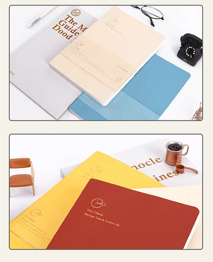 Kinbor Weekly Planner Notebook – Undated Daily & Monthly Agenda Journa