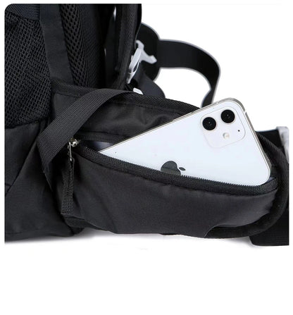 WESTTUNE 50L Wasserdichter Wanderrucksack mit Regenschutz – Multifunktionale Outdoor Travel & Mountaineering Tasche