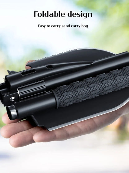 1PC Outdoor Faltbare Camping Shovel – Multifunktionales Wandern Entrenching Tool, Portable Garden & Survival Shovel