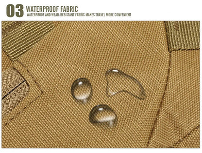 40L Taktischer Reflektiver Rucksack – Militärischer Molle Outdoor Rucksack, Wandern, Camping, Jagd & Reisetasche