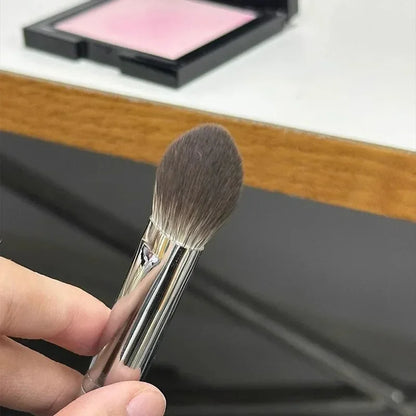 1/2PCS Peach Heart Blusher Brush – kleine flache präzise Bürste für Pulver, Creme & Liquid Blush