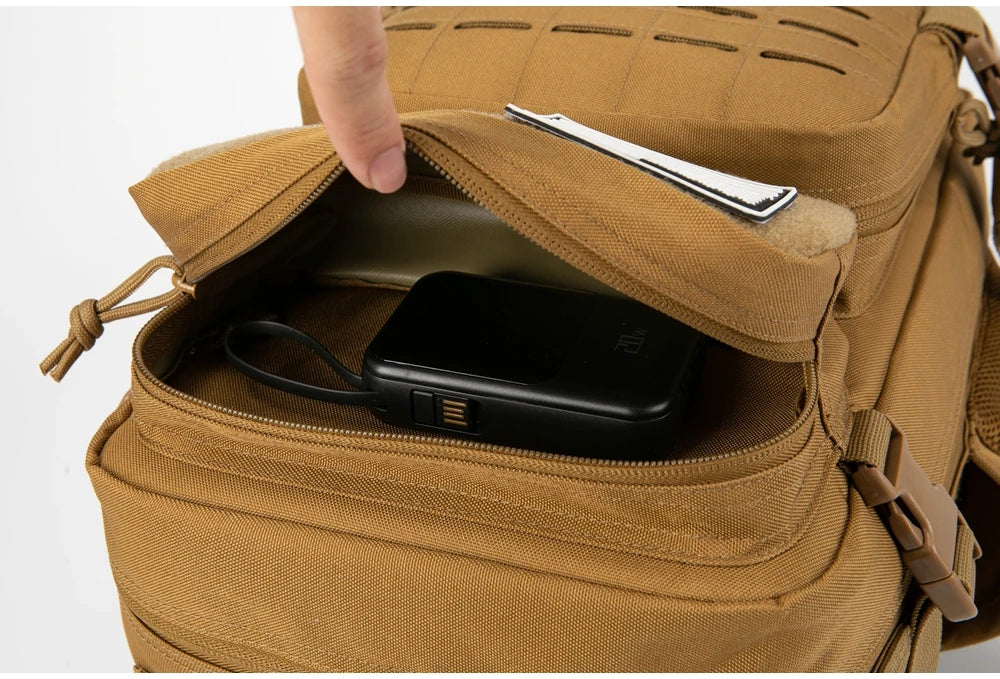 25L Taktischer Rucksack – Outdoor MOLLE Rucksack für Fitness, Wandern & EDC