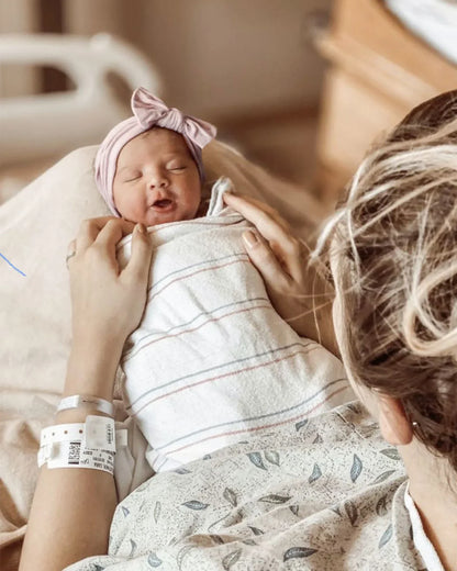 1PC Baby Nylon Kopftuch – Handgemachtes Blumen Stirnband für neugeborene Mädchen, Kleinkind elastisches Haar Turban