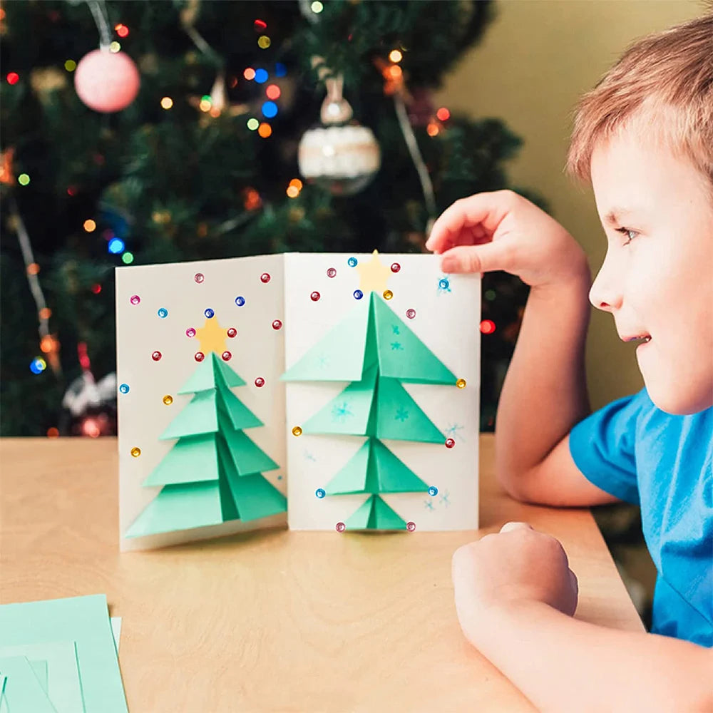1040/900/504St Acryl Bohrer DIY Kristall Strass Selbstklebende Aufkleber für Telefonhüllen, Karten und Handwerk