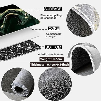 VIKAMA Bürostuhl Mat – Anti-Slip, Wear-Resistant Teppich für Haus-und Büro Bodenschutz