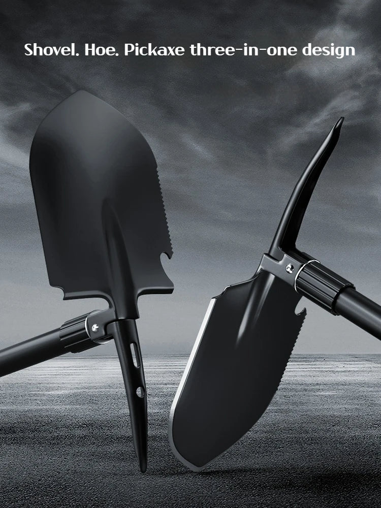 1PC Outdoor Faltbare Camping Shovel – Multifunktionales Wandern Entrenching Tool, Portable Garden & Survival Shovel