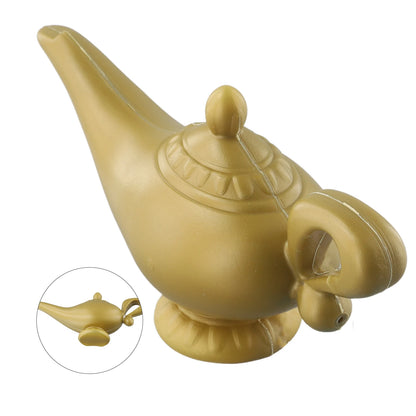 Aladdin Genie Lampe Kostüm Prop – Vintage Deko Teekanne, Retro Magic Lampe Ornament für Halloween, Weihnachten & Party Dekoration