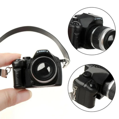 1PC Miniatur Digital SLR Kamera für Puppenhaus – Puppenzubehör für Labubu & Upset Duck Puppen