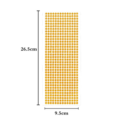 1040/900/504St Acryl Bohrer DIY Kristall Strass Selbstklebende Aufkleber für Telefonhüllen, Karten und Handwerk