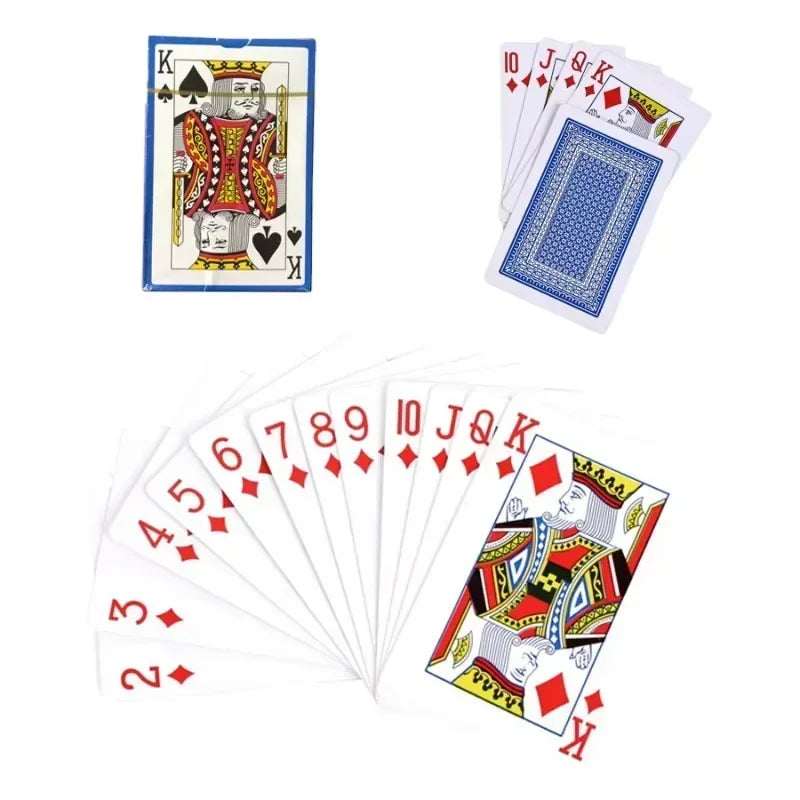 1–100 St Poker Card Set – 54 Kartendeck für Erwachsene, klassisches Brettspiel für Unterhaltung & Casino Spielen