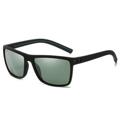 Fashion Vintage Square Polarisierte Sonnenbrille für Männer & Frauen – Designer UV400 Driving & Fishing Eyewear