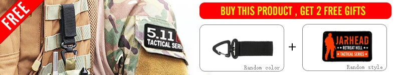 40L Taktischer Reflektiver Rucksack – Militärischer Molle Outdoor Rucksack, Wandern, Camping, Jagd & Reisetasche